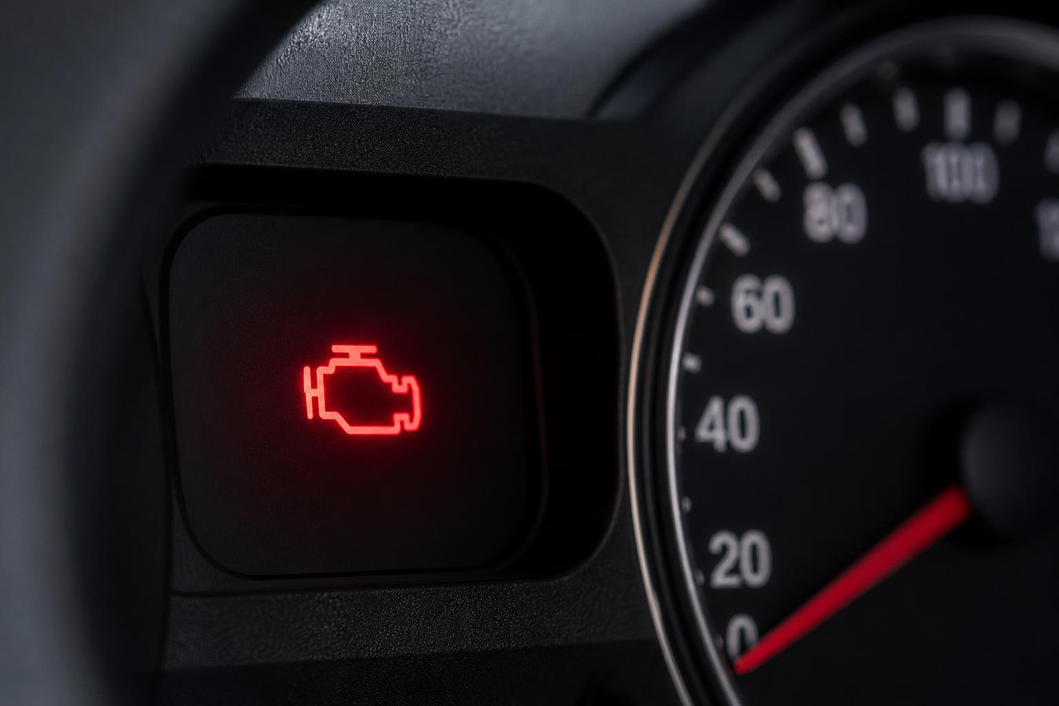 Voyant moteur d'alerte